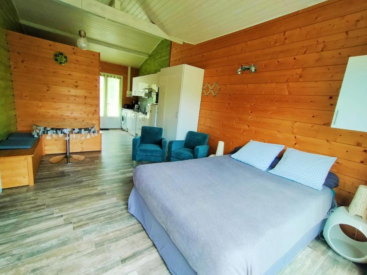 Gîte Les Bambous 2 pers 15 min océan calme jardin parking wifi Brach Exterior foto