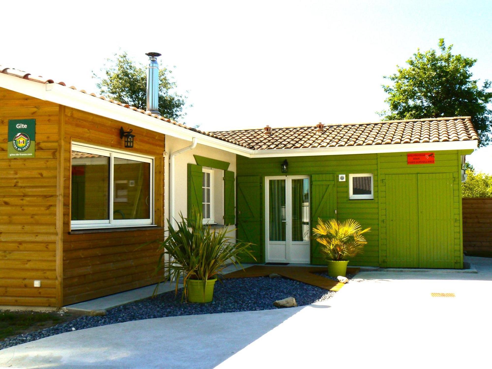 Gîte Les Bambous 2 pers 15 min océan calme jardin parking wifi Brach Exterior foto